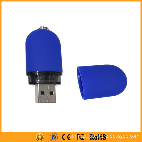 Custom Plastic 8GB 16GB USB 2.0 pendriver pill shape
